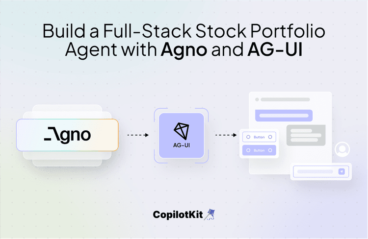 Build Your Own AI Stock Portfolio Agent with Agno + AG-UI