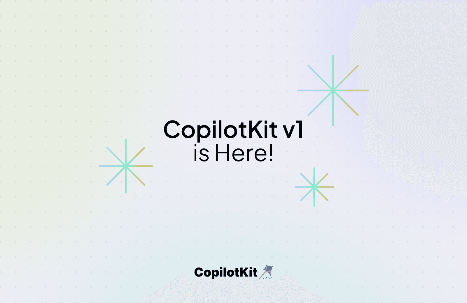 CopilotKit v1.0 Launch 🚀 GenUI, GraphQL protocol, React SDK hooks