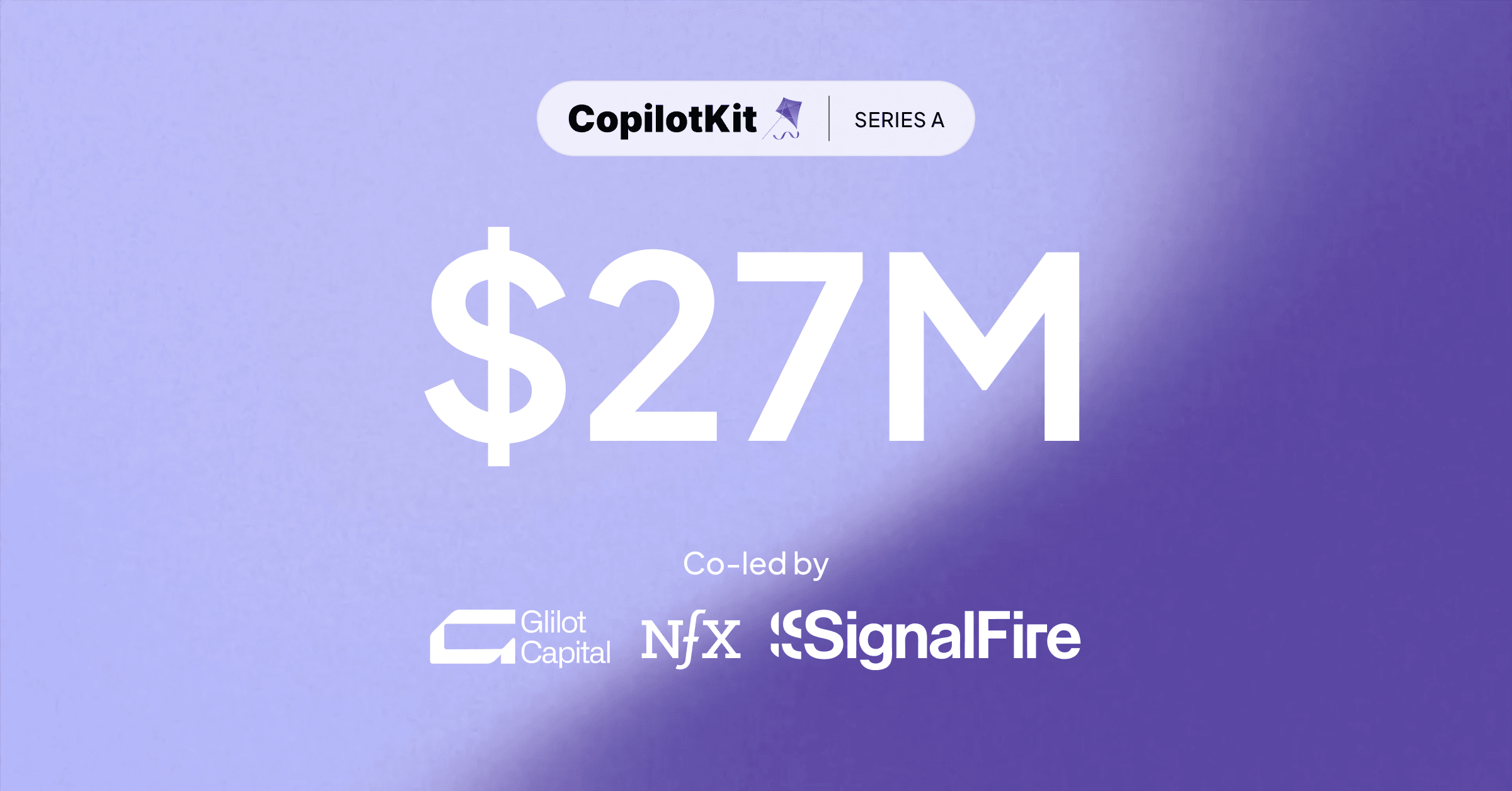 CopilotKit raises $27M Series A