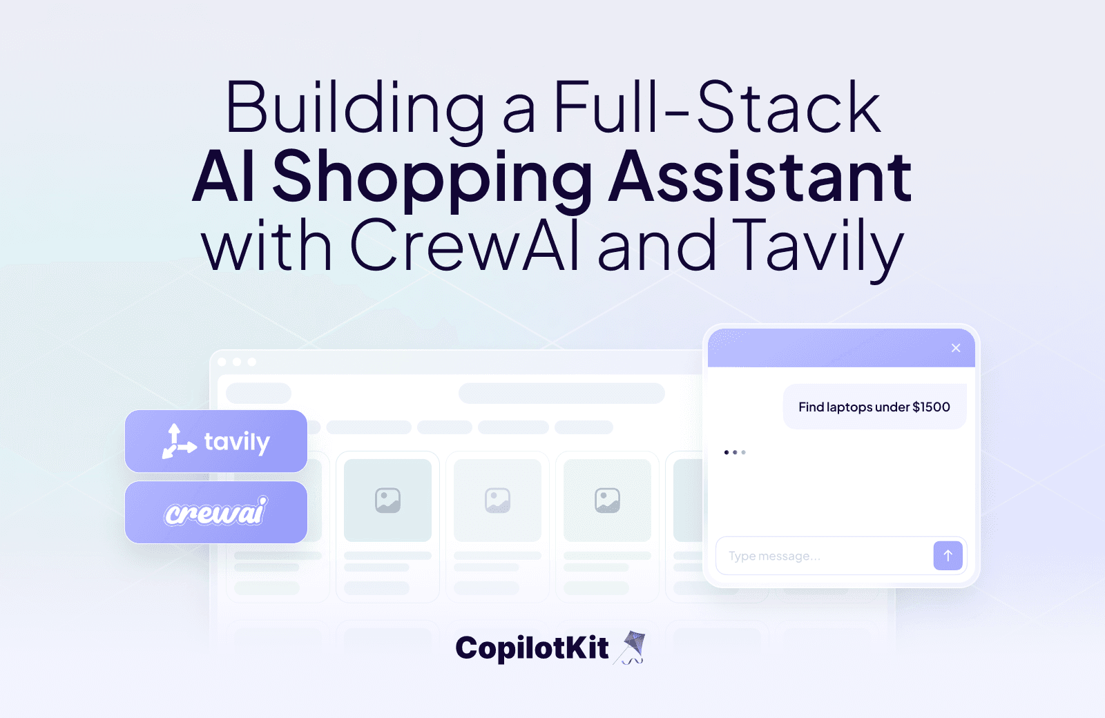 Building a Full-Stack AI Shopping Assistant with CrewAI and Tavily