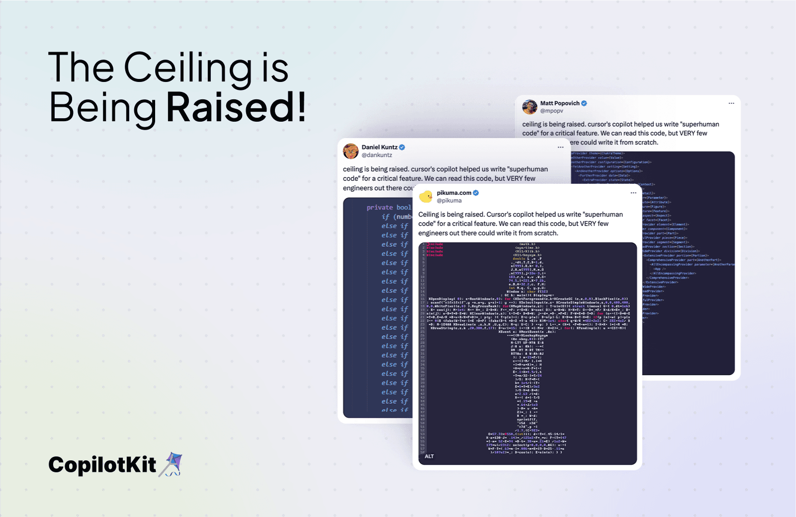 š Ceiling is being raised: analyzing our "superhuman code" that broke twitter (and why it's actually good code!)